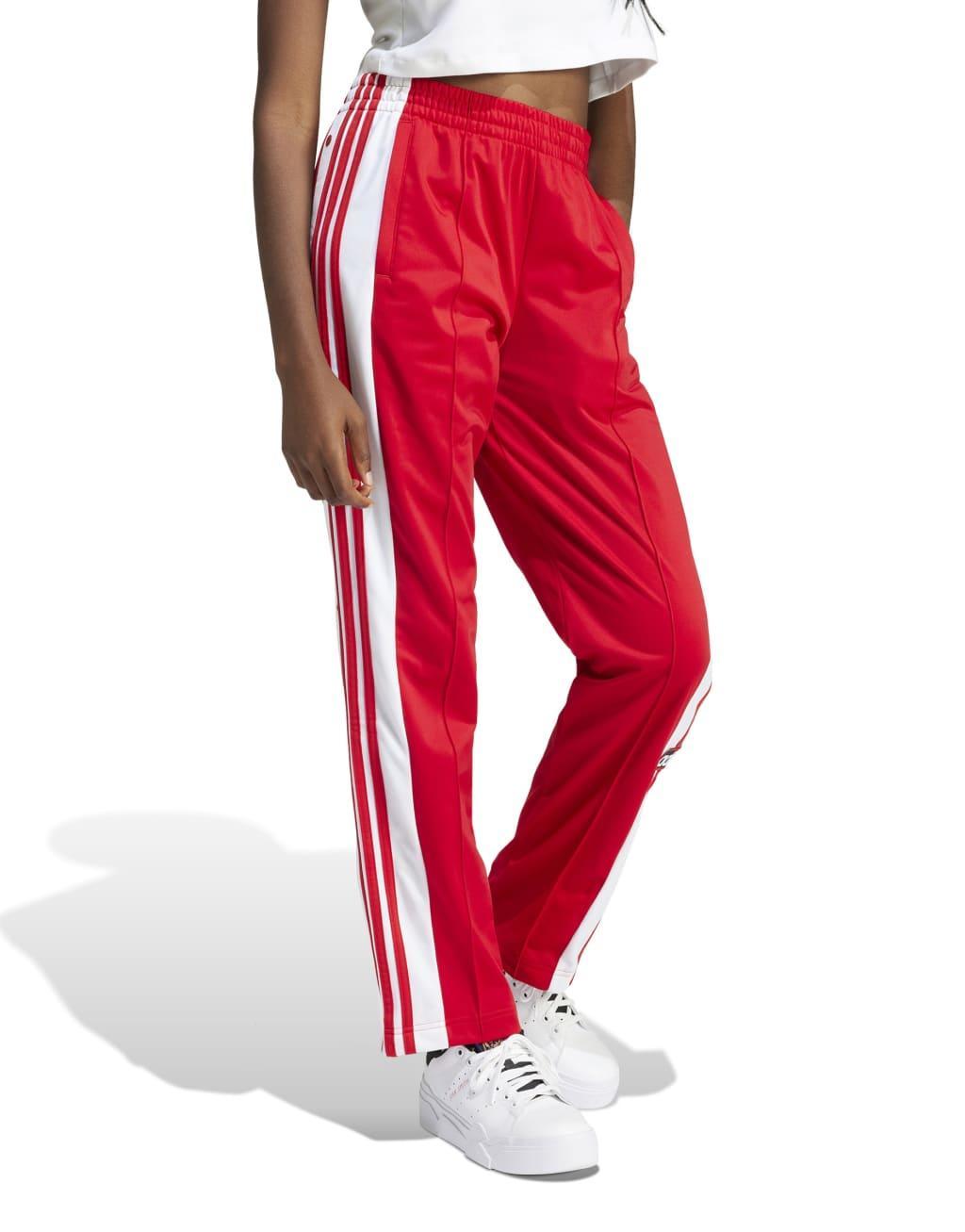 adidas Originals Adicolor Adibreak pants in red Product Image