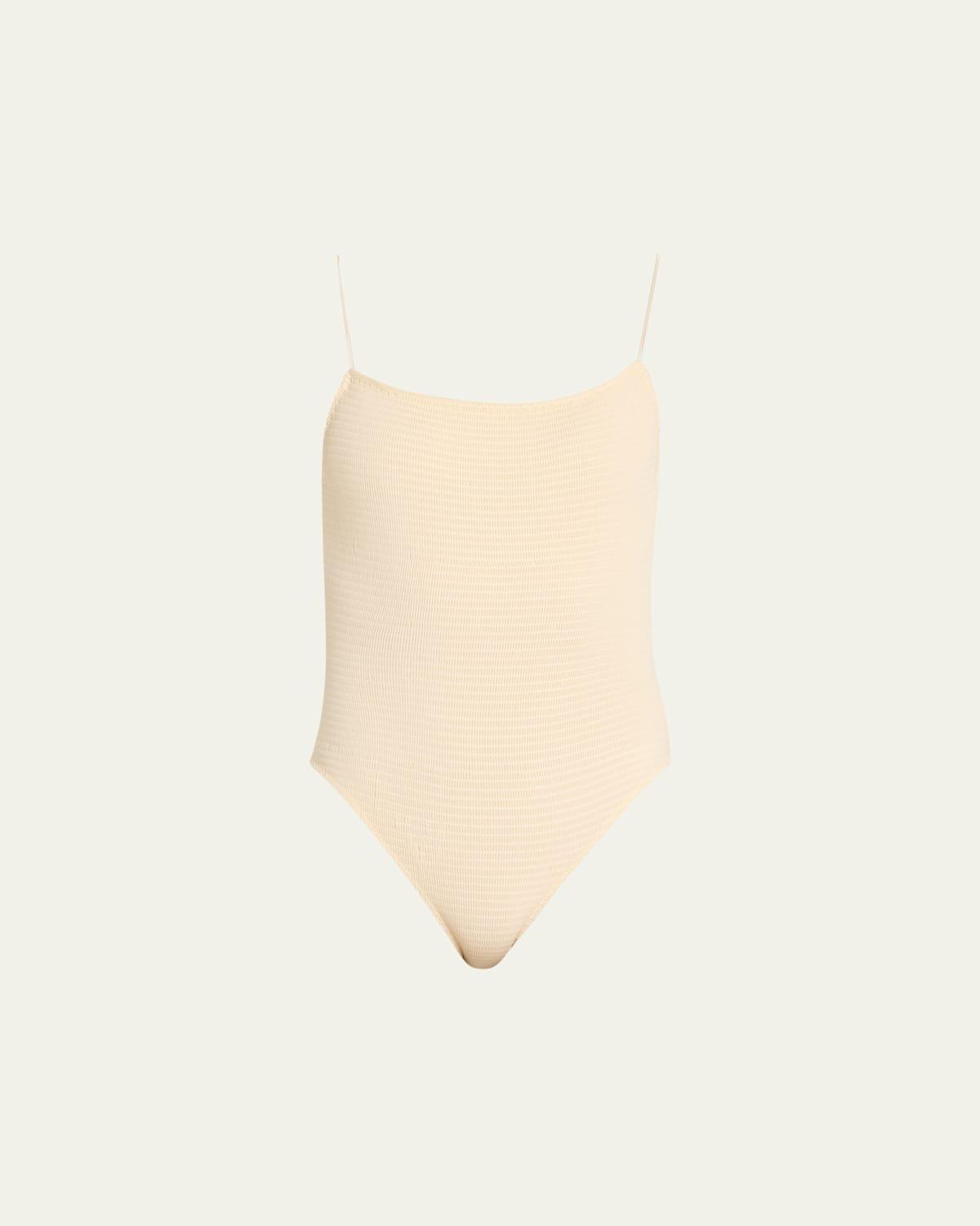 Smocked One-Piece Swimsuit Product Image