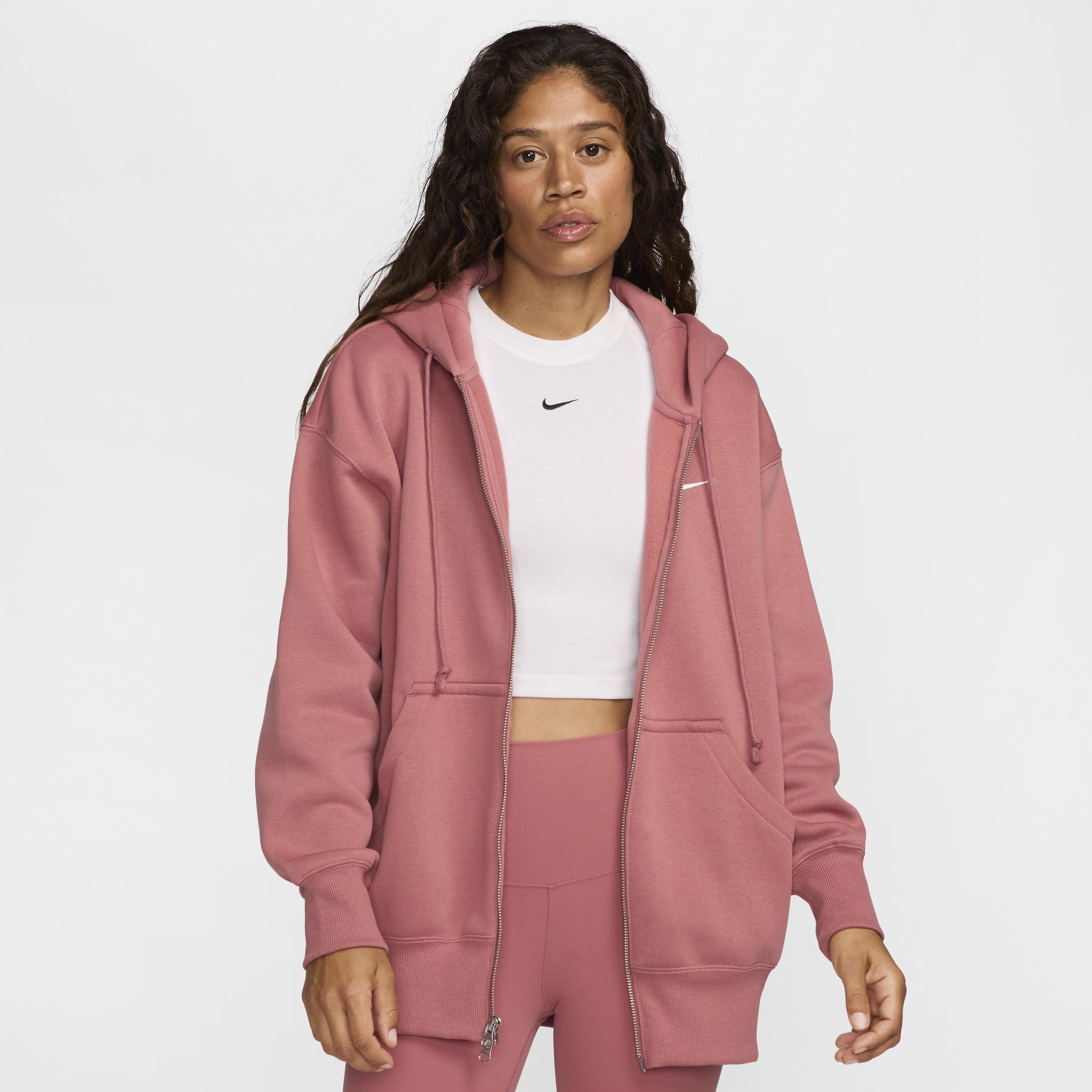 Womens Nike Sportswear Phoenix Fleece Oversized Full-Zip Hoodie Product Image