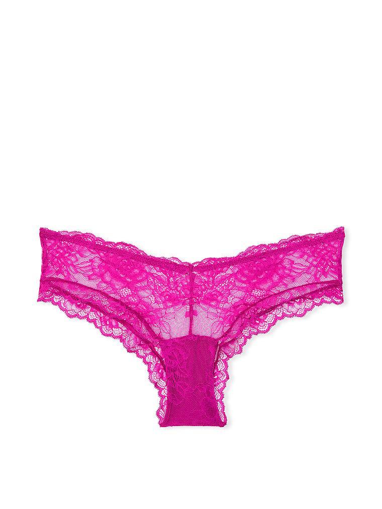 Rose Lace High-Leg Cheeky Panty Product Image