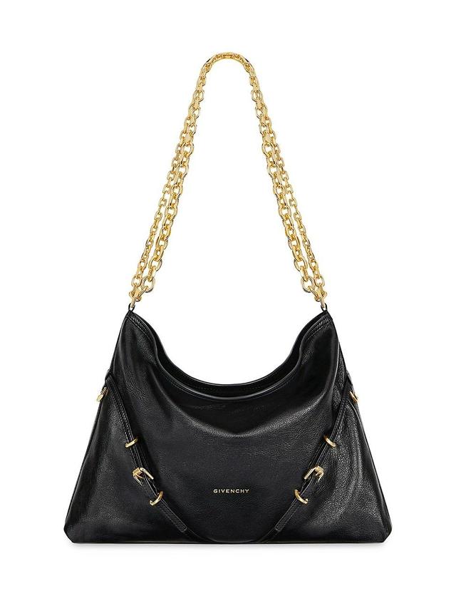 Womens Medium Voyou Chain Bag in Leather Product Image