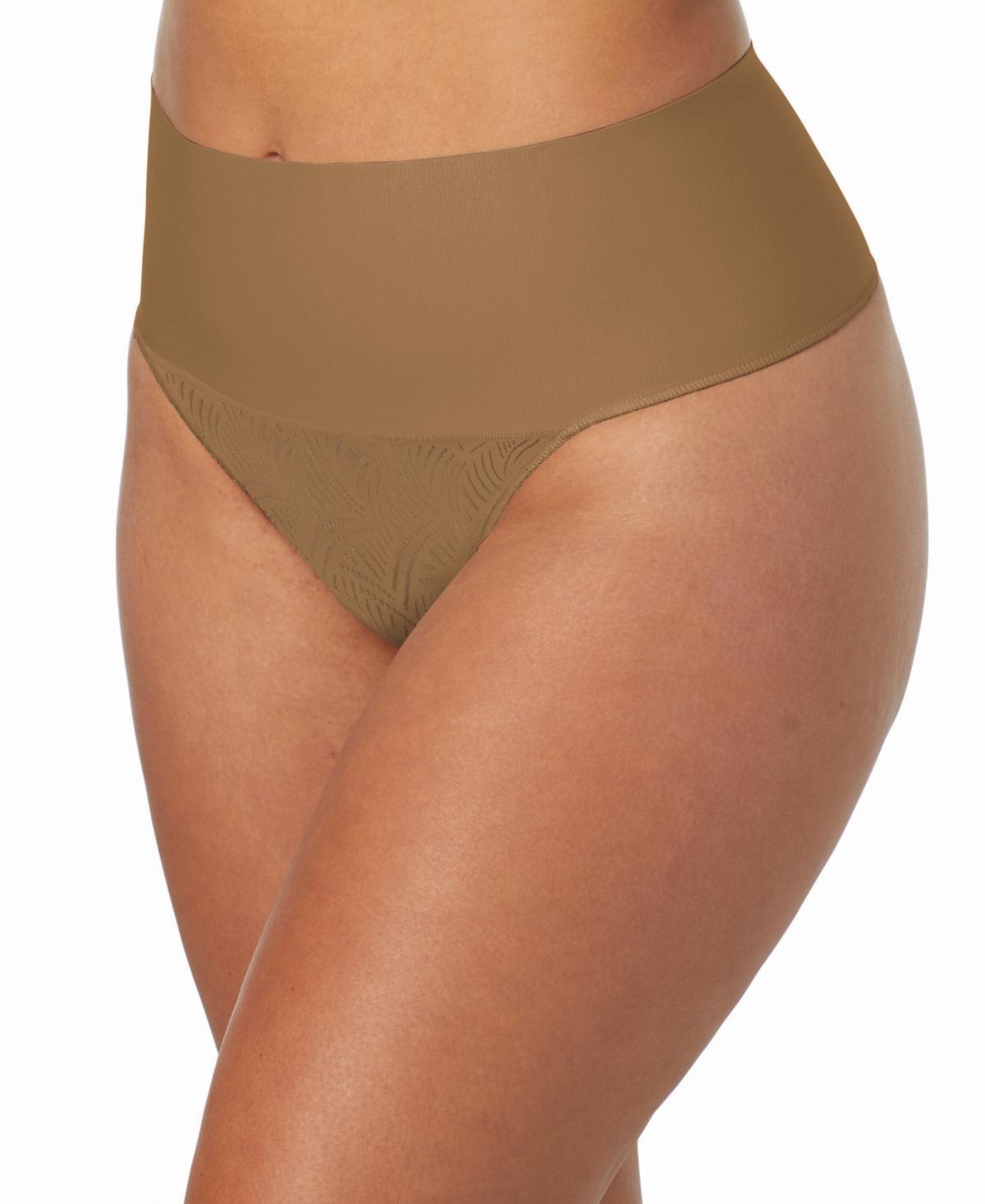 Maidenform Tame Your Tummy Lace Thong DM0049 Product Image