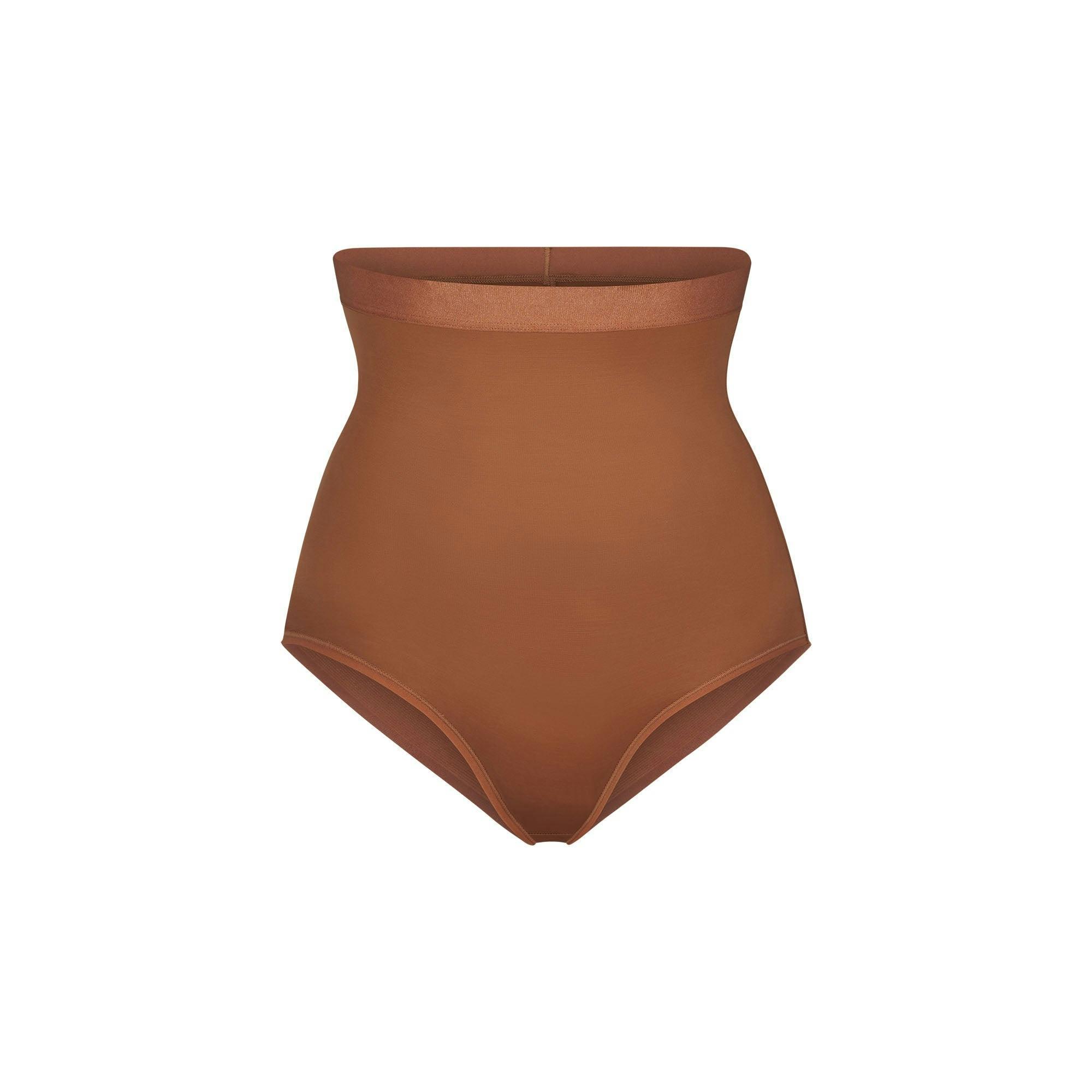 SIMPLY BARE HIGH-WAISTED BRIEF | BRONZE Product Image