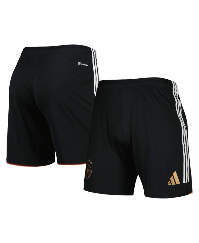 Mens adidas Black Germany National Team Aeroready Replica Shorts Product Image