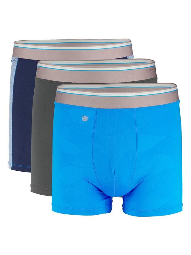 Mens 3-Pack AIRKNITx Stretch Boxer Briefs Product Image