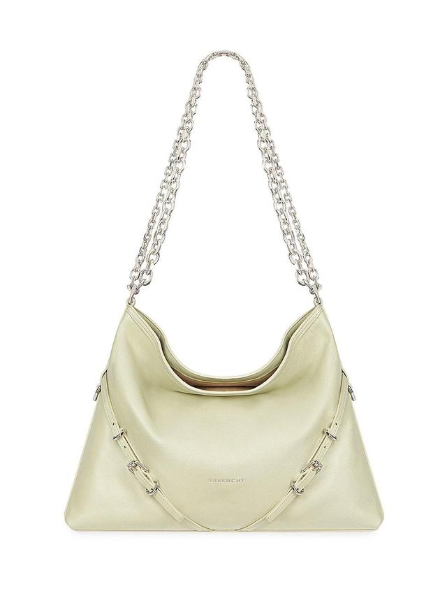 Womens Medium Voyou Chain Bag in Leather Product Image