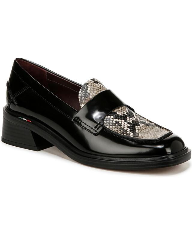 Franco Sarto Womens Gabriella Block Heel Loafers Product Image