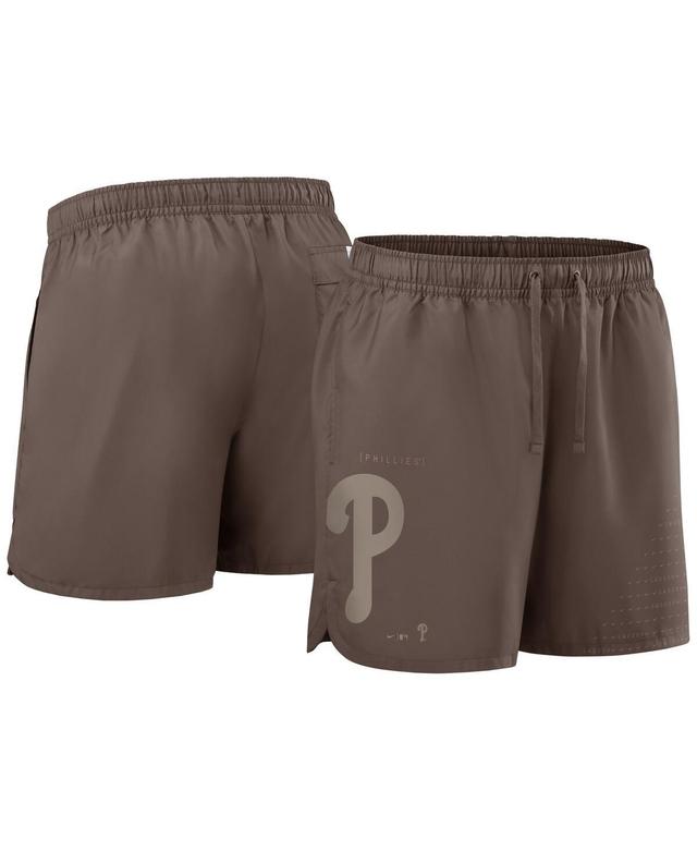 Nike Mens Light Brown Philadelphia Phillies Statement Shorts Product Image