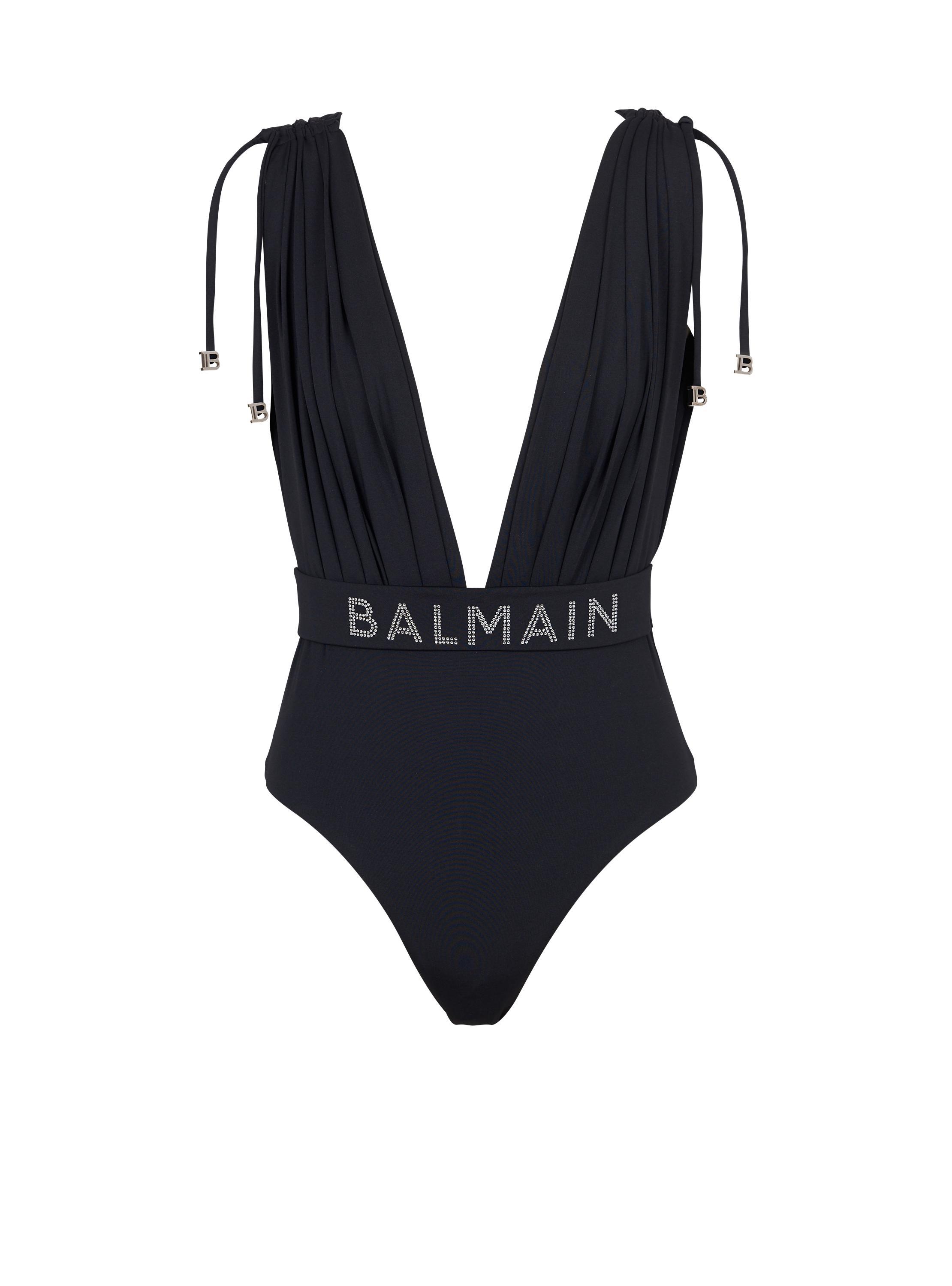 Draped swimsuit Product Image