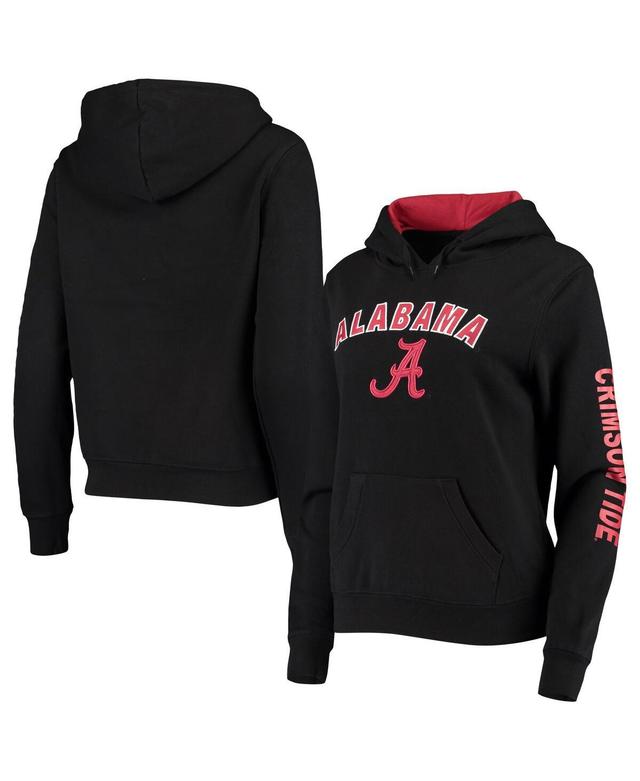 Womens Black Alabama Crimson Tide Loud and Proud Pullover Hoodie Product Image