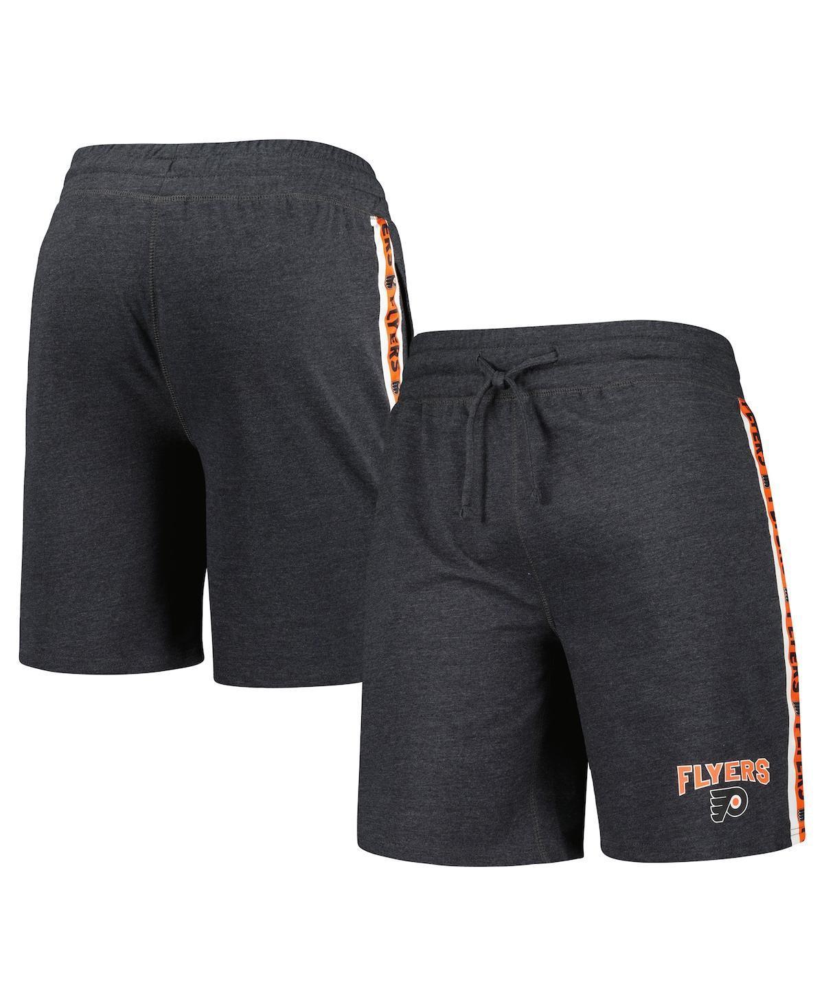 Mens Concepts Sport Charcoal Philadelphia Flyers Team Stripe Shorts Product Image