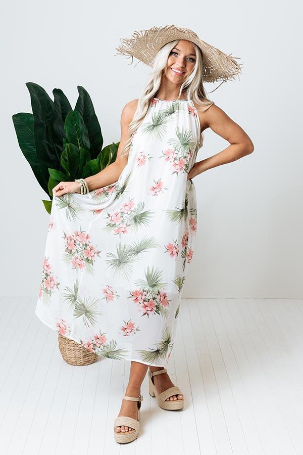 Parisian Countryside Floral Maxi Dress Product Image