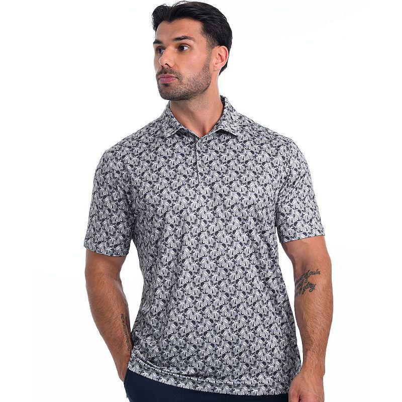 Mens Antigua Aruba Polo Nautical Blue Product Image