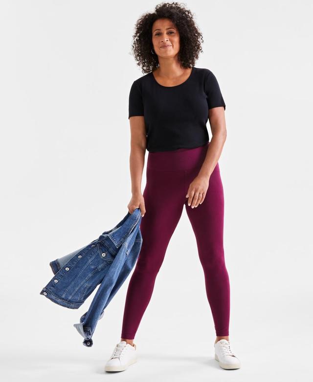 Style & Co Womens High Rise Leggings, Created for Macys Product Image