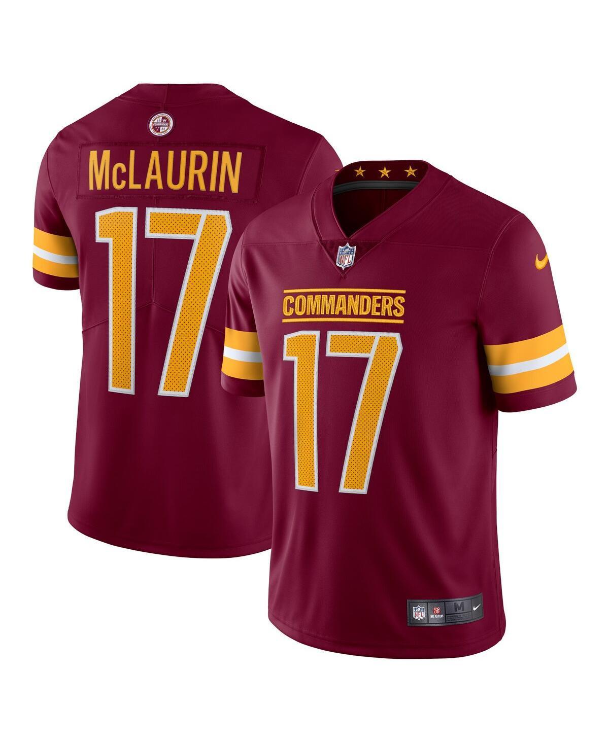 Mens Nike Terry McLaurin Burgundy Washington Commanders Vapor Limited Jersey Product Image