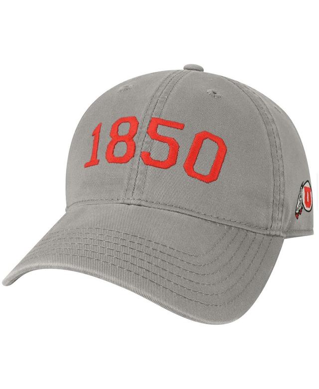 Mens Gray Utah Utes Radius Adjustable Hat Product Image