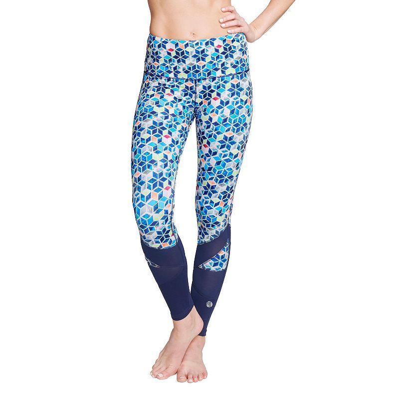 Womens Mazu Swim High-Rise Slimming Swim Leggings Blue Product Image