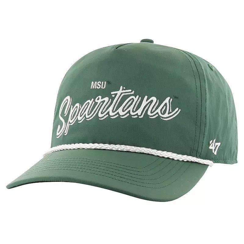 Mens 47 Brand Green Michigan State Spartans Fairway Hitch Adjustable Hat Product Image