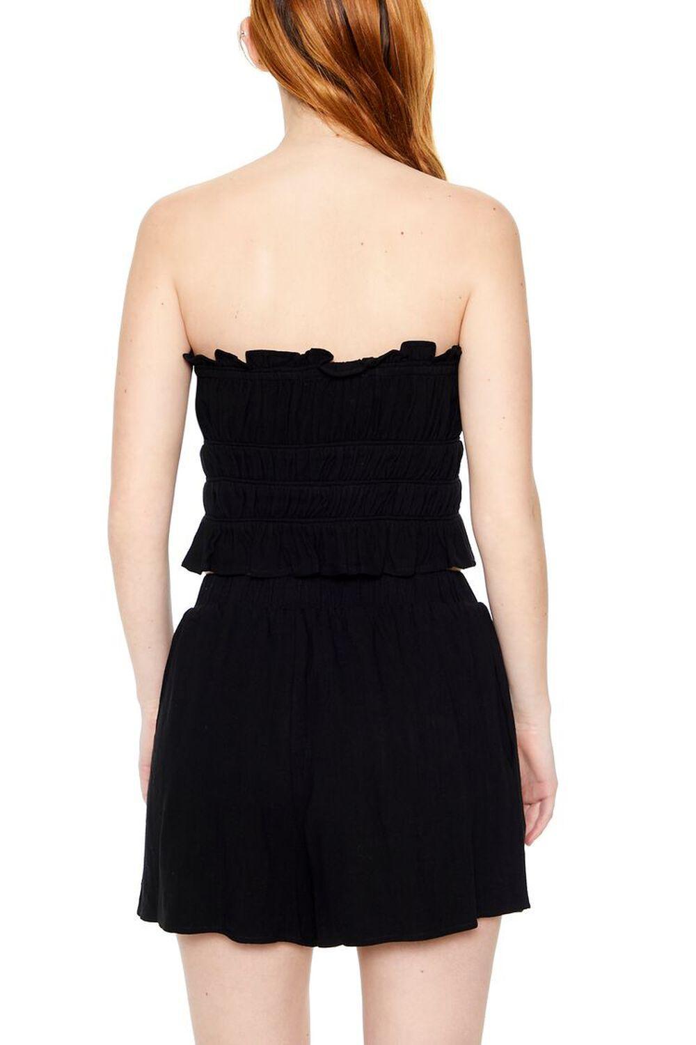 Tiered Ruffle-Trim Tube Top | Forever 21 Product Image