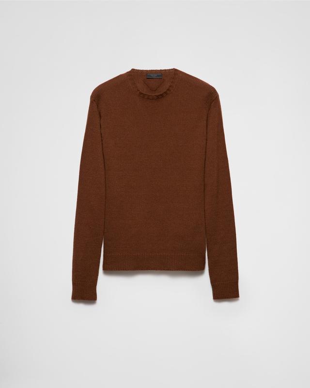 Cashmere crew-neck sweater Product Image