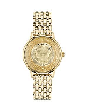 Versace Womens Swiss Medusa Alchemy Gold Ion Plated Bracelet Watch 38mm Product Image