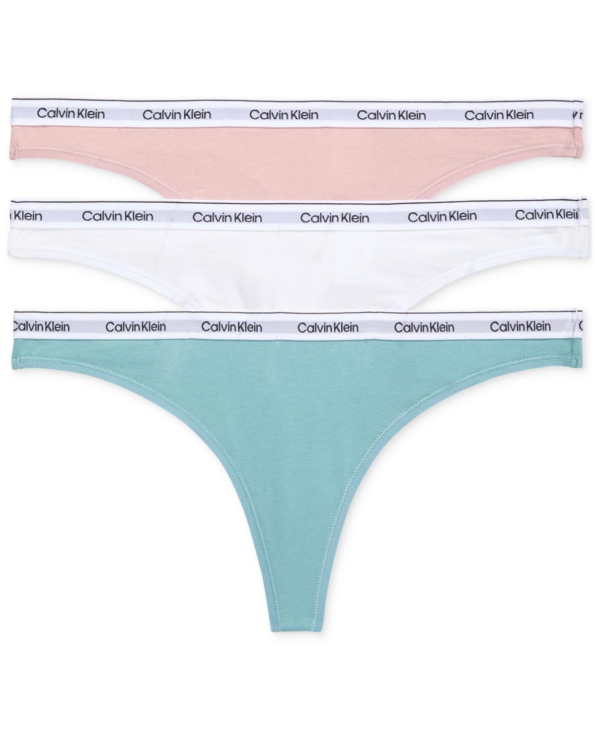 Calvin Klein 3-Pack Cotton Thongs Product Image