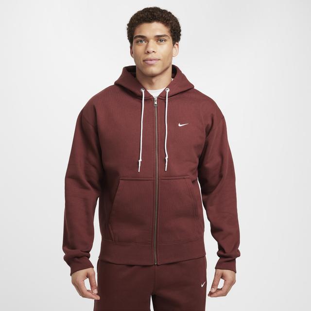 Nike Mens Solo Swoosh Full-Zip Hoodie Product Image