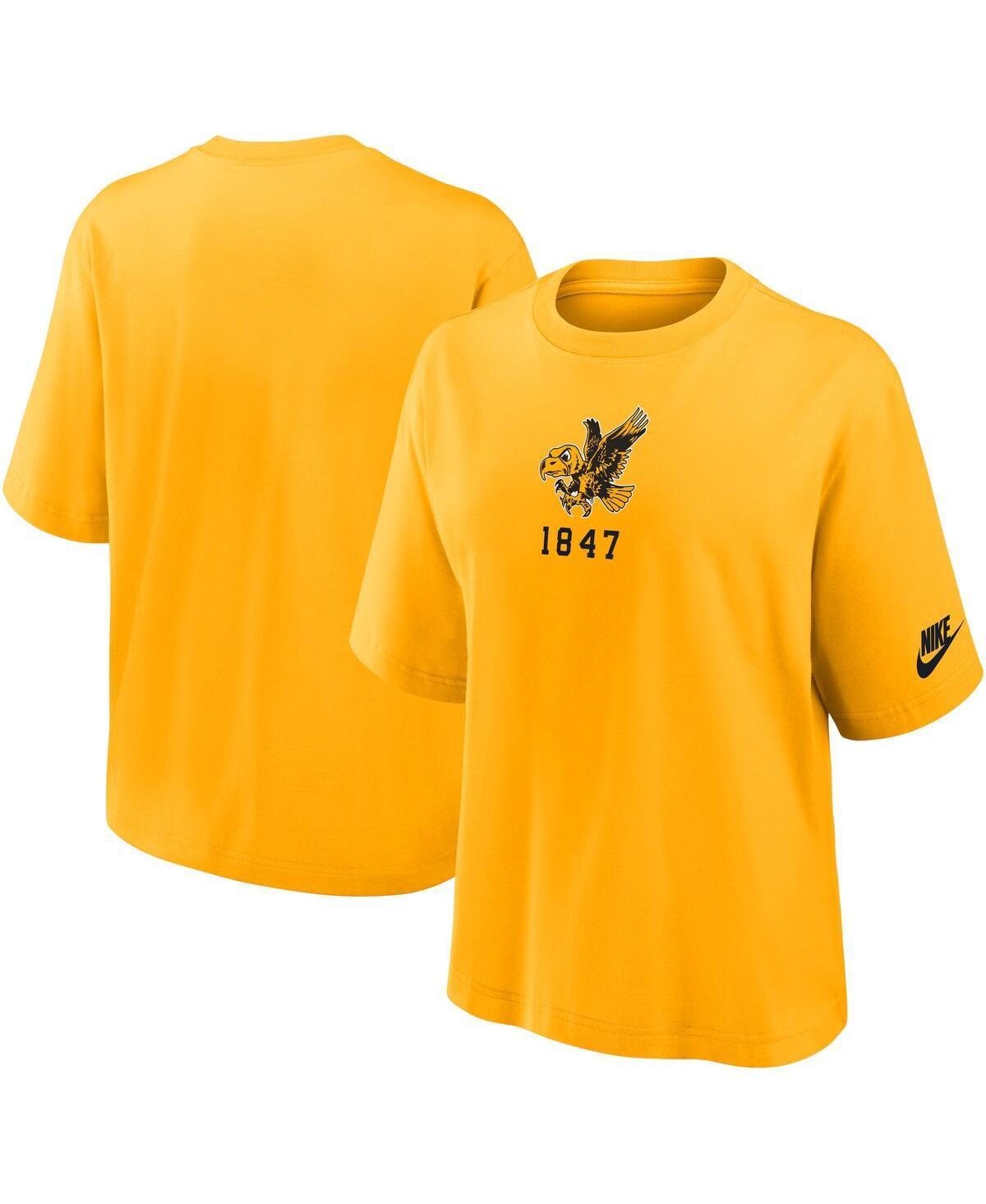 Womens Nike Iowa Hawkeyes Boxy Legacy Established T-Shirt Product Image