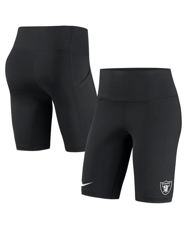 Womens Nike Black Las Vegas Raiders Biker Shorts Product Image