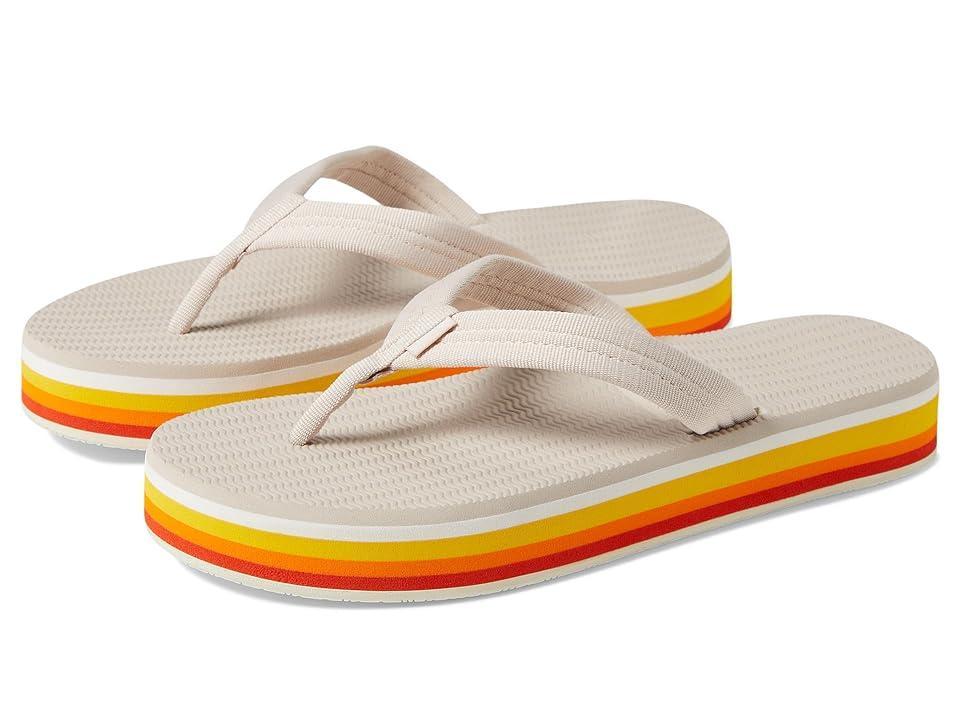 Hari Mari Womens Dune Sunset Colorblock Platform Flip Flops Product Image