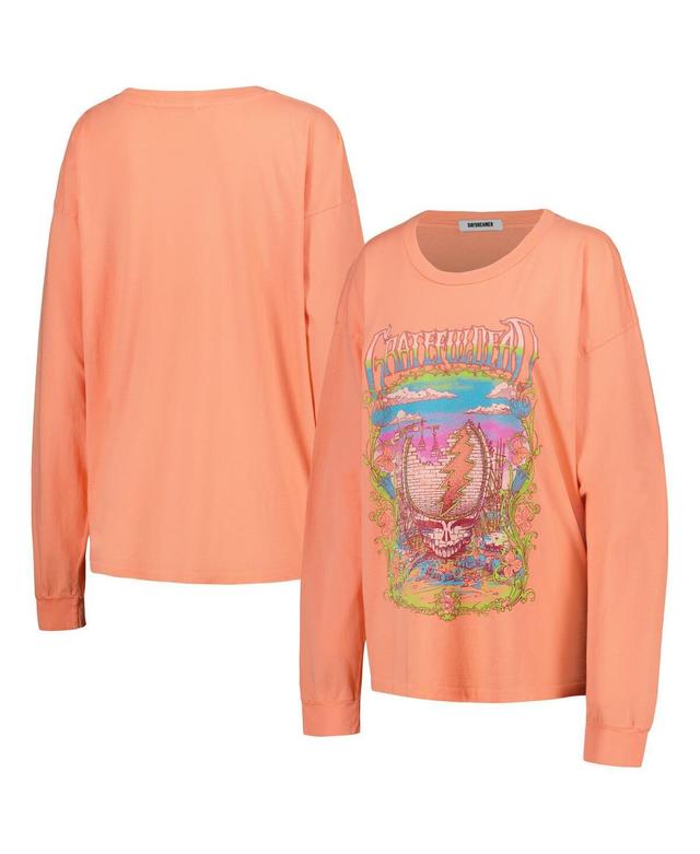 Womens Daydreamer Coral The Grateful Dead Merch Long Sleeve T-shirt Product Image