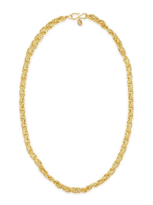 Womens Platon 22K Goldplated Necklace Product Image