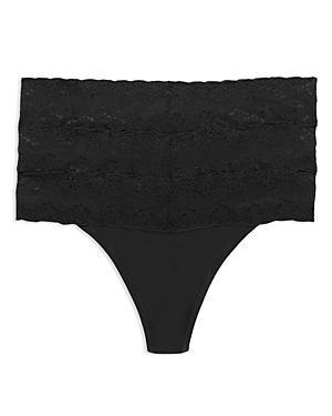 Natori Bliss Perfection Lace Trim Thong Product Image