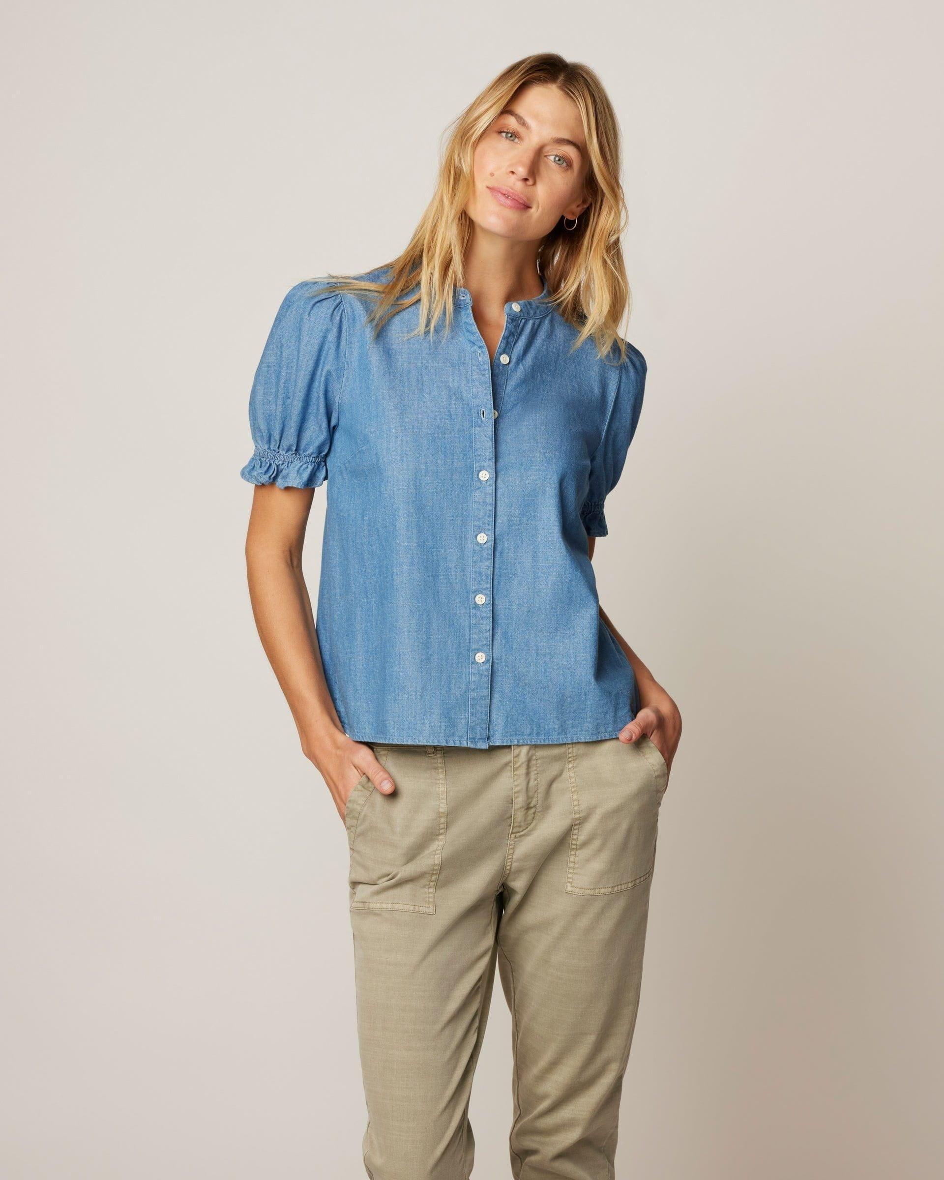 johnnie-O Natalia Button-Up Blouse Product Image