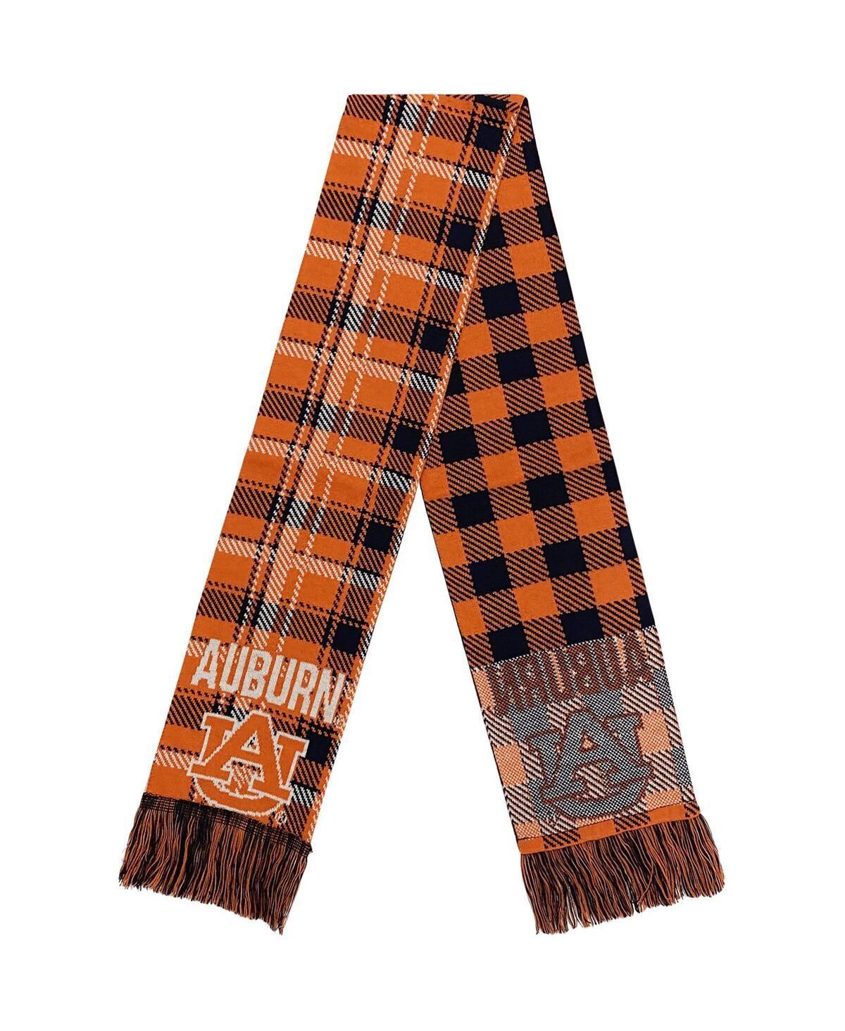 FOCO Auburn Tigers Plaid Color Block Scarf, Blue Product Image