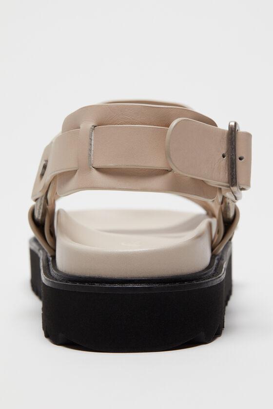 Leather buckle sandal Product Image