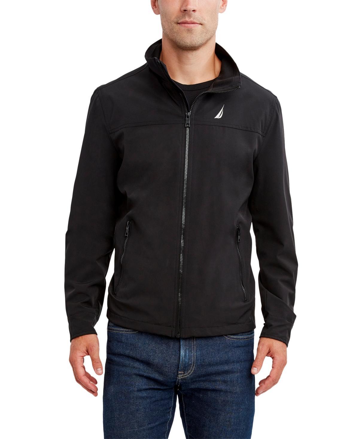 Nautica Mens Stretch Performance Windbreaker and Rain Jacket Product Image