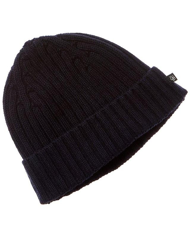 Oakland Wool & Cashmere-blend Beanie In Black Product Image