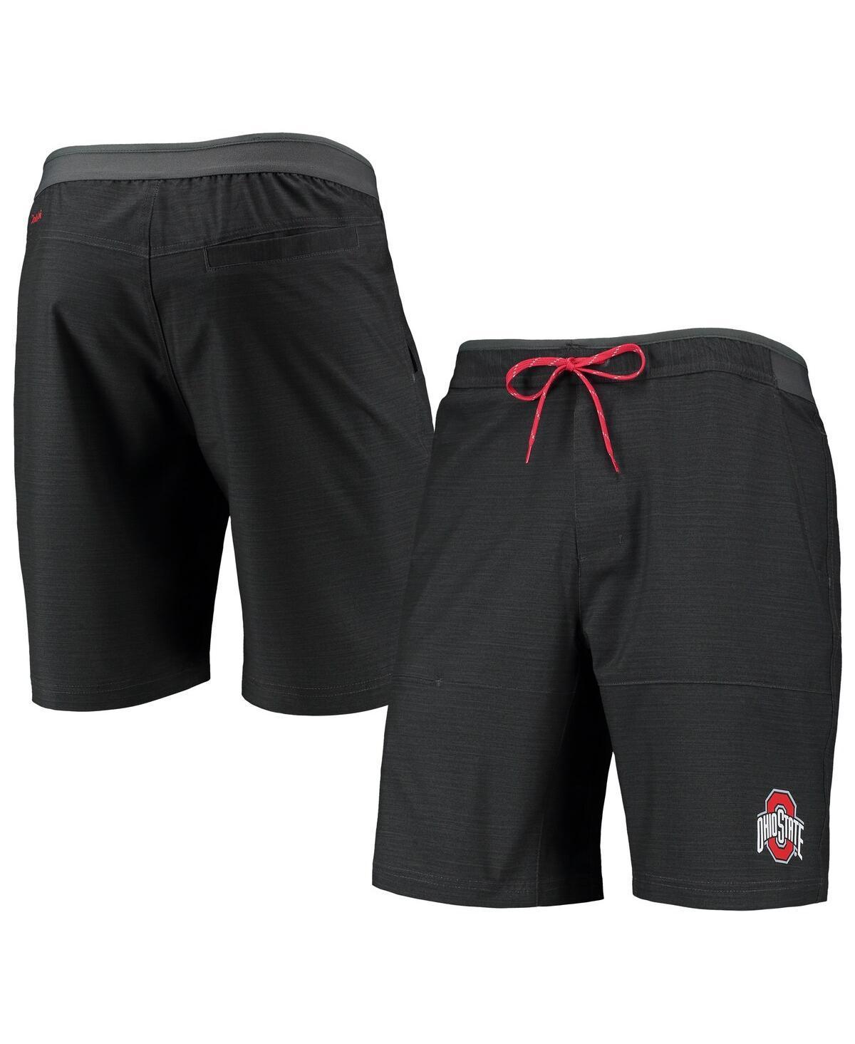 Mens Columbia Charcoal Ohio State Buckeyes Twisted Creek Omni-Shield Shorts Product Image