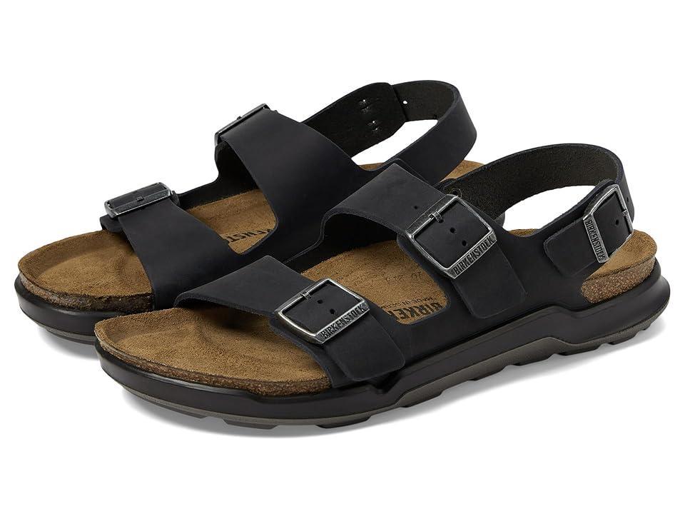 Birkenstock Milano Rugged (Men) Oiled Leather) Men's Shoes Product Image