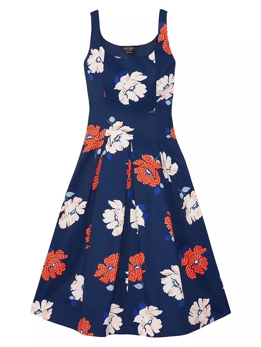 ​Dotty Floral Flounce Dress Product Image