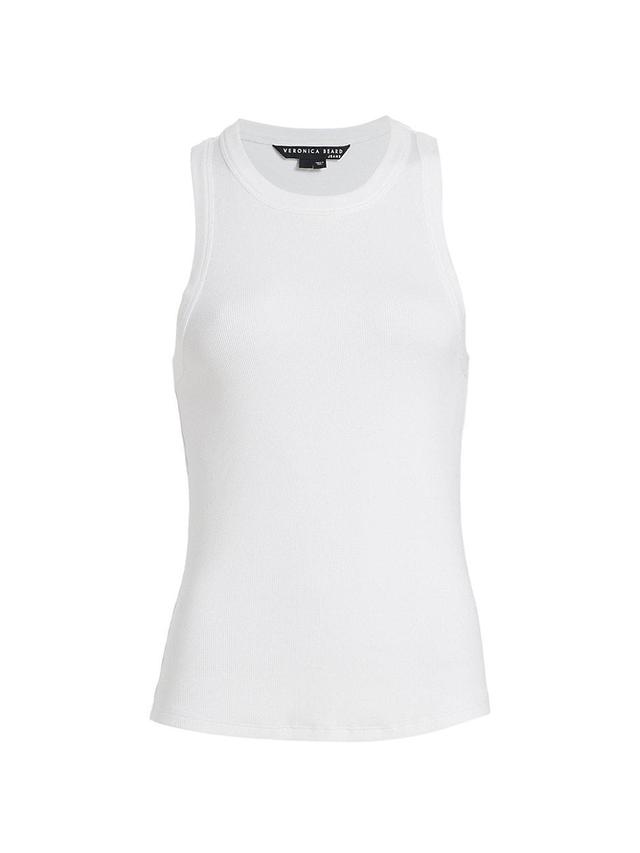 Womens Jordyn Stretch-Cotton Tank Top Product Image