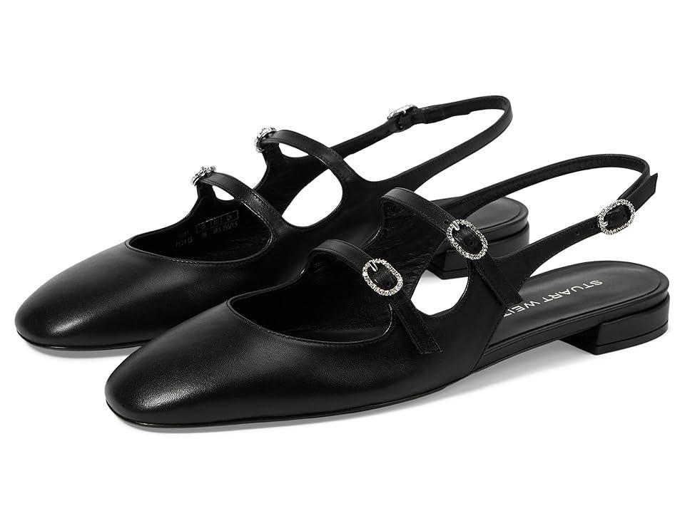 Womens Clarice Patent Leather Slingback Flats Product Image