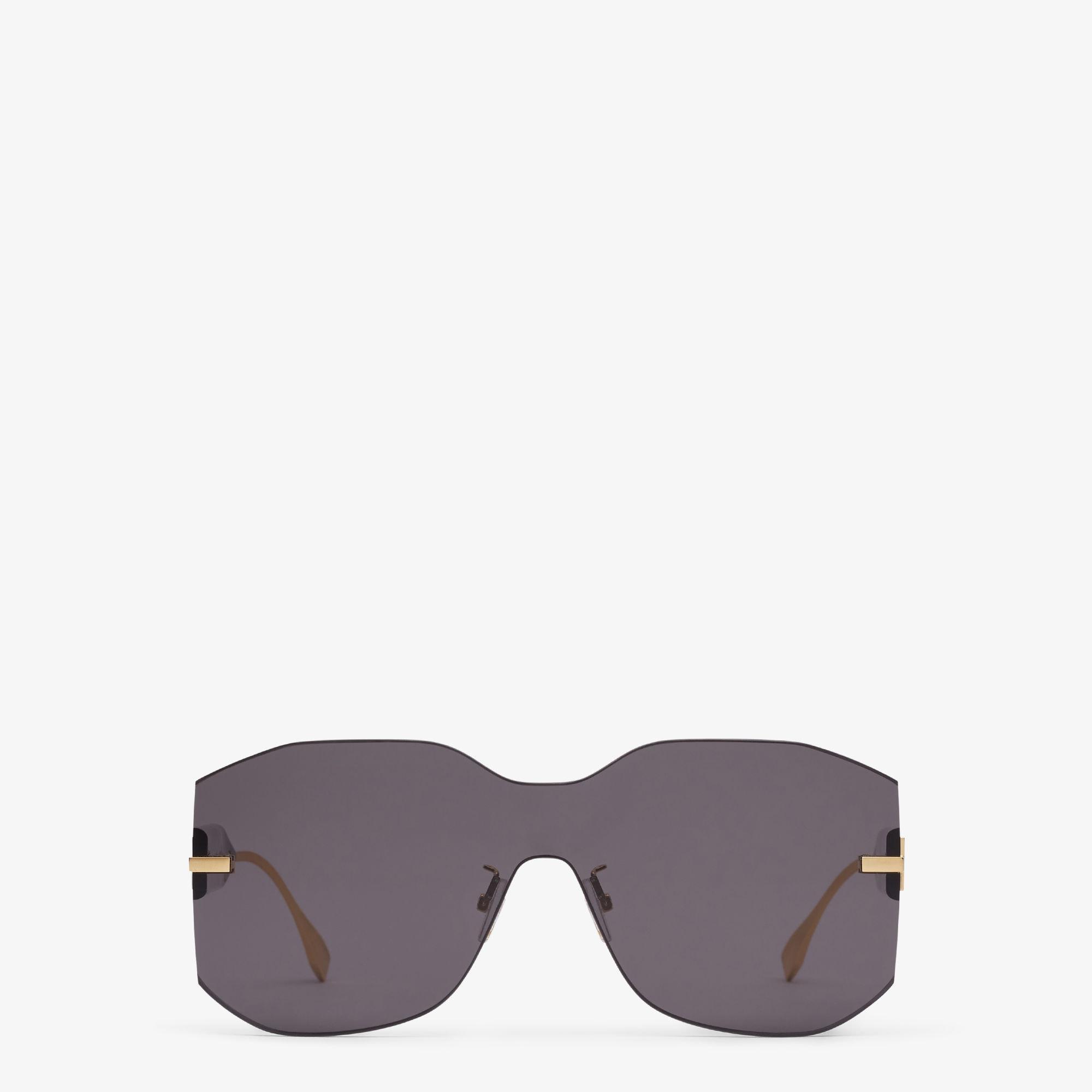 FendigraphyBlack shield sunglasses Product Image