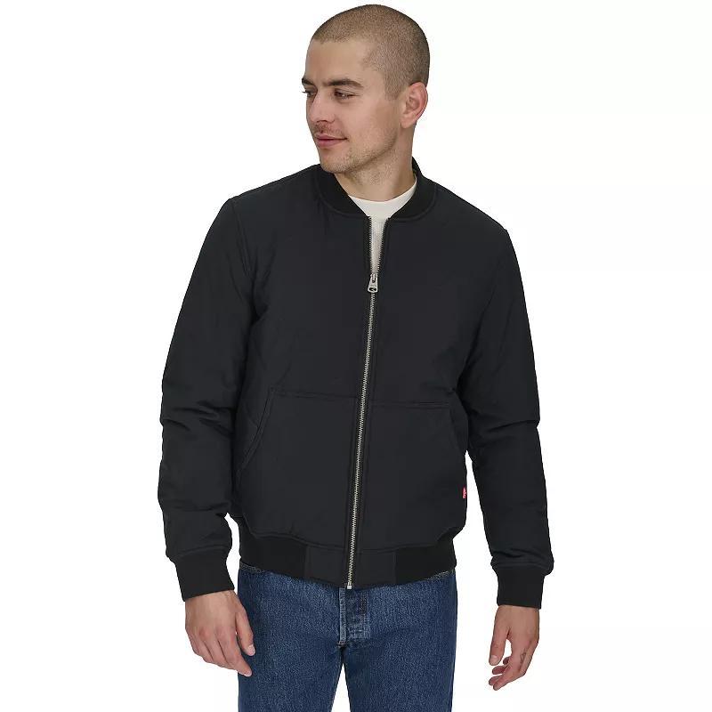 Mens Levis Stretch Quilted Bomber Jacket Product Image