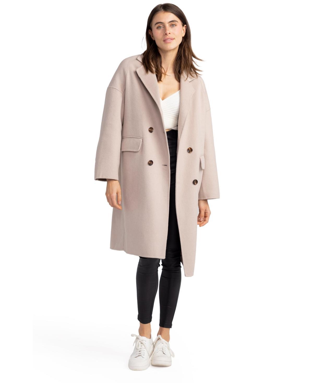 BELLE AND BLOOM Amnesia Oversized Wool Blend Coat Product Image