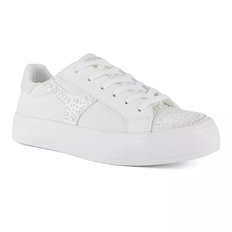 Sugar Womens Stallion Lace-Up Sneakers Product Image