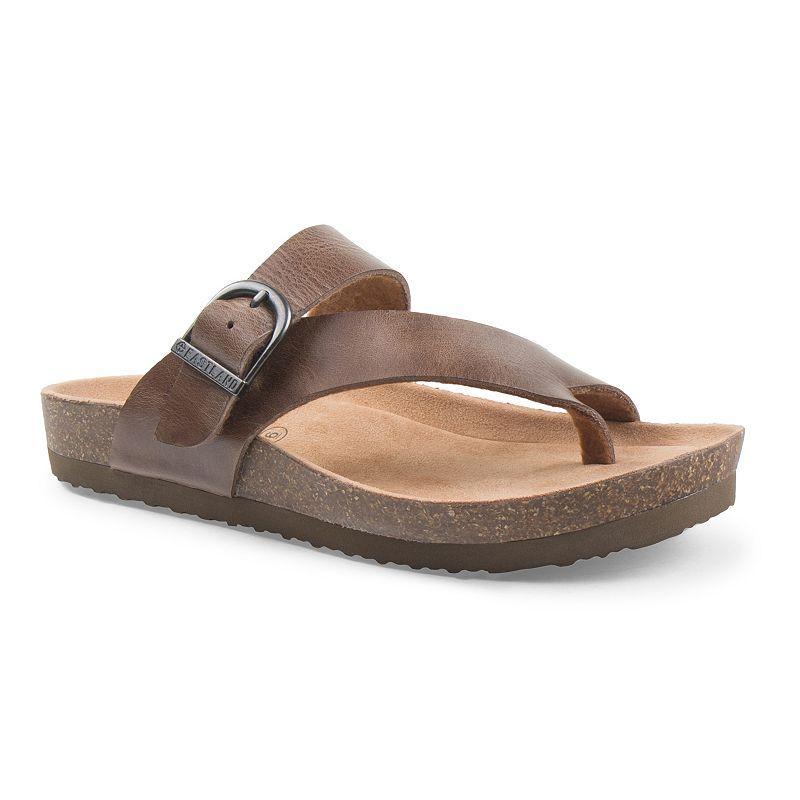 Eastland Shauna Womens Leather Thong Sandals Product Image