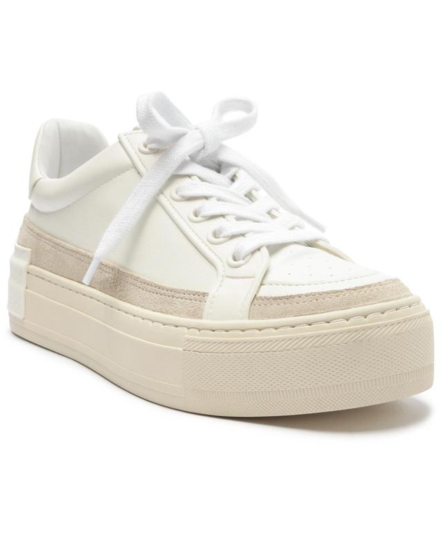 Arezzo Womens Stevie Flatform Sneakers Product Image