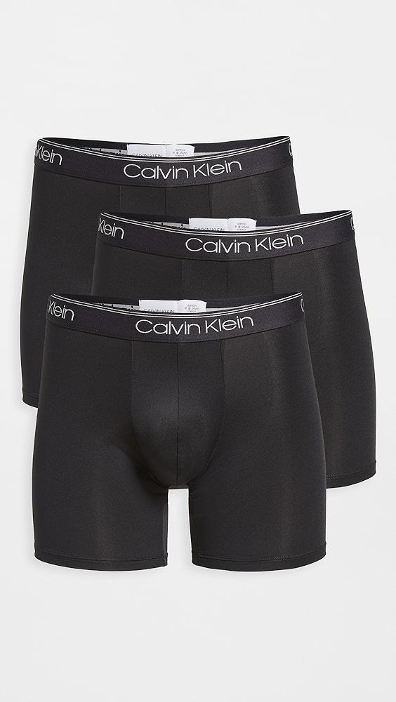 Calvin Klein Underwear Micro Stretch 3-Pack Boxer Briefs | Shopbop Product Image